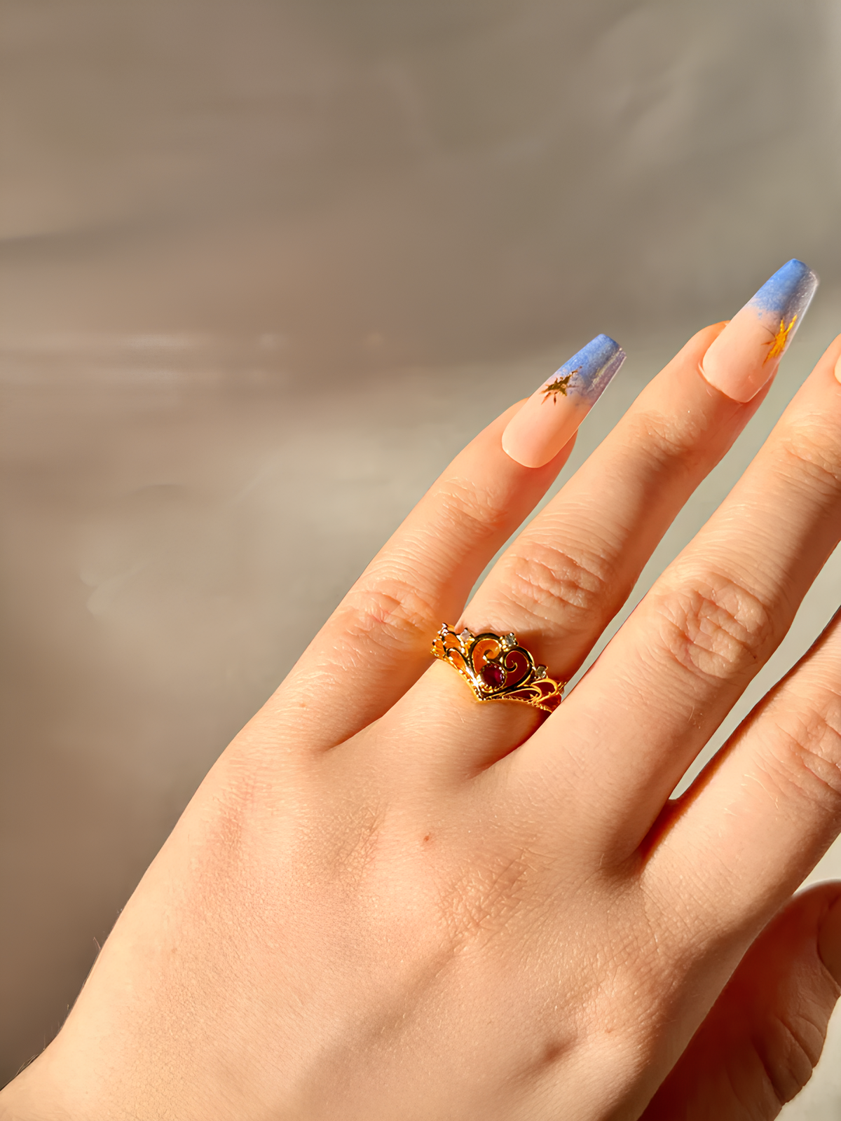 Cinderella & Prince Charming Couple Rings