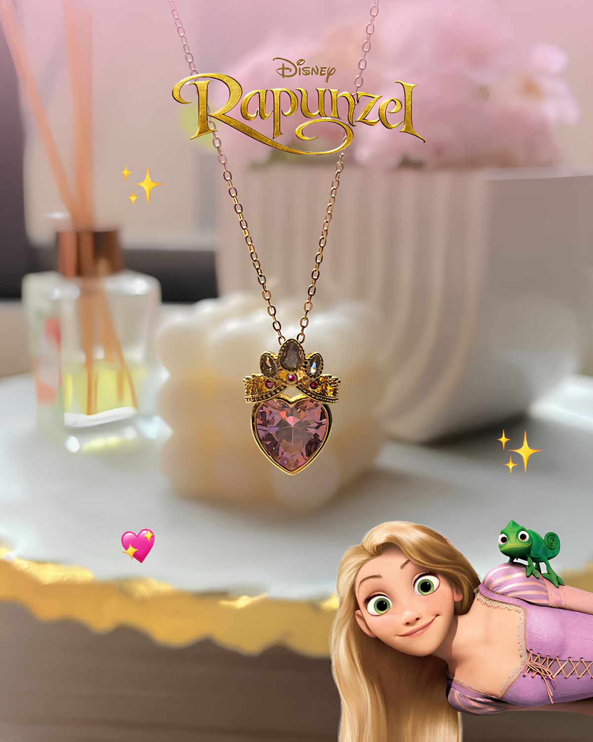 Rapunzel Crown Necklace