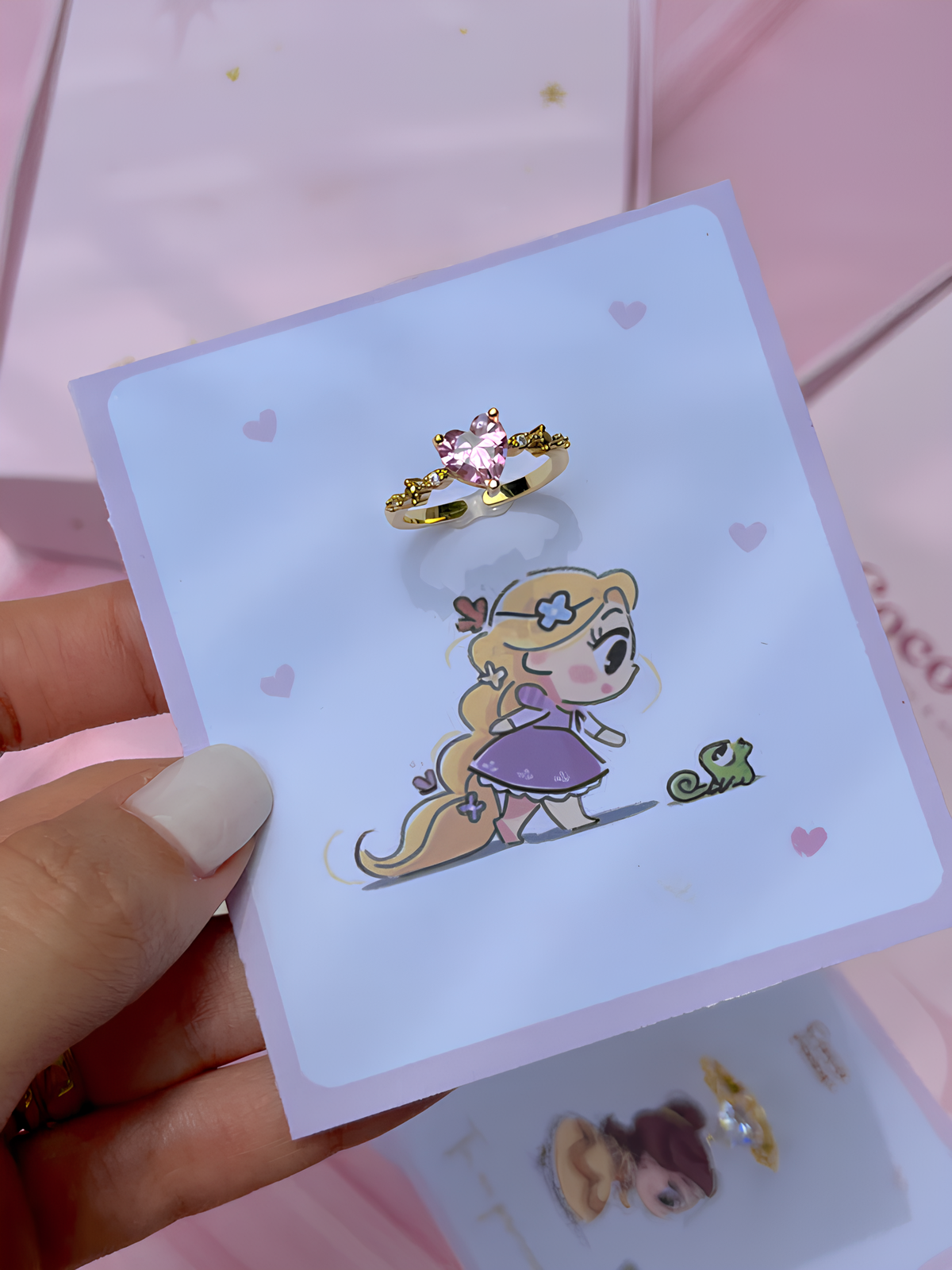 Rapunzel Heart Ring