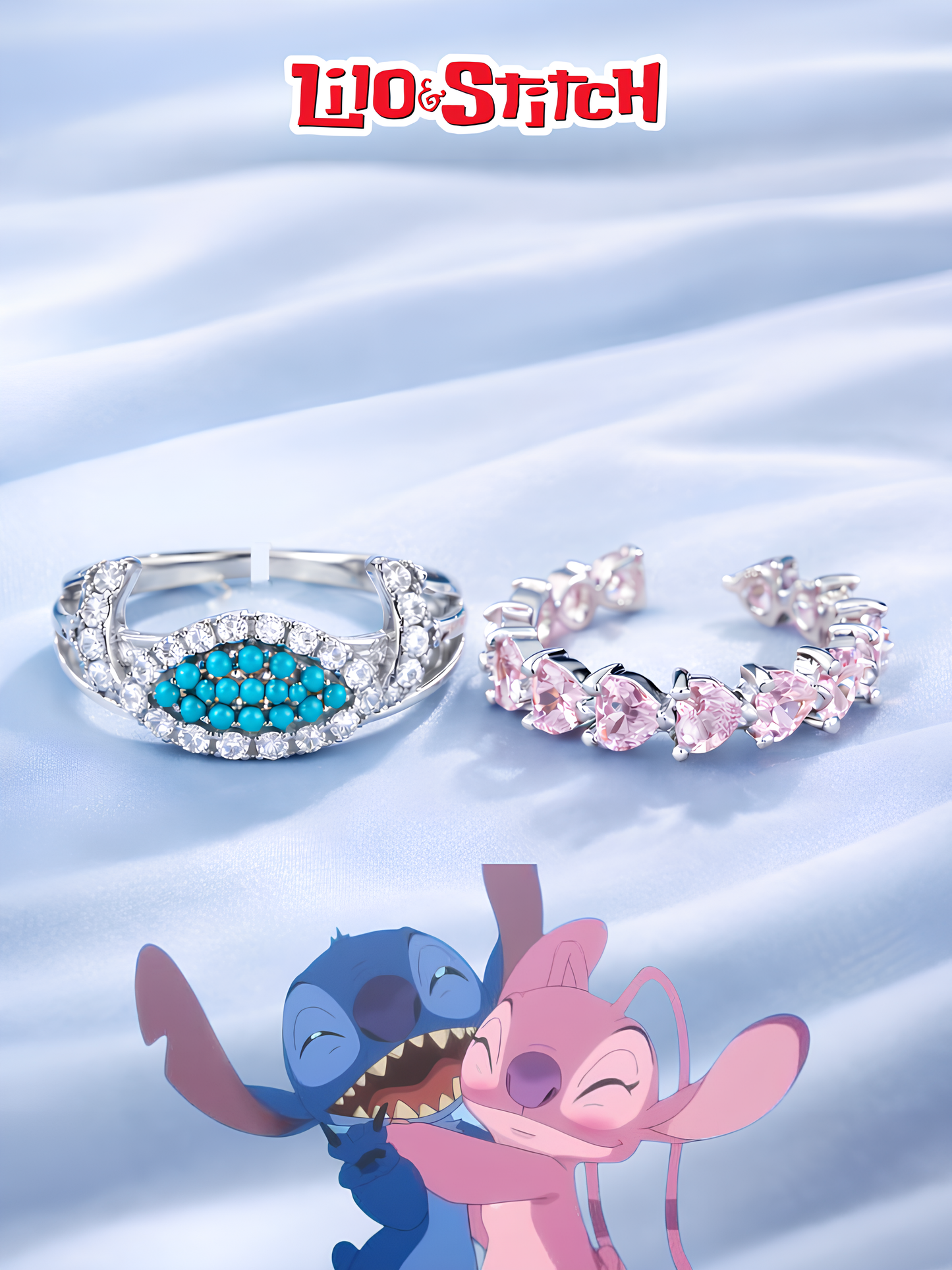 Stitch and Angel Matching Rings