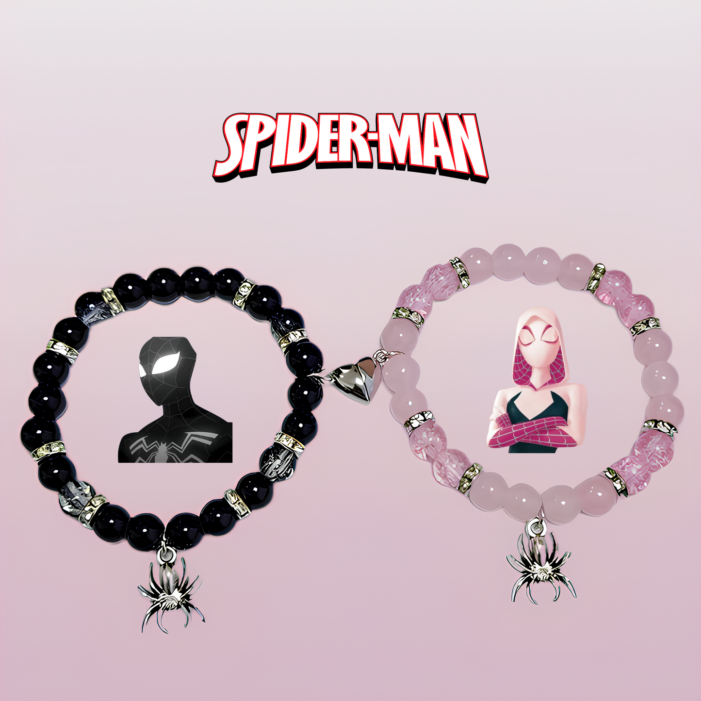 Symbiote Spidey Matching Bracelets