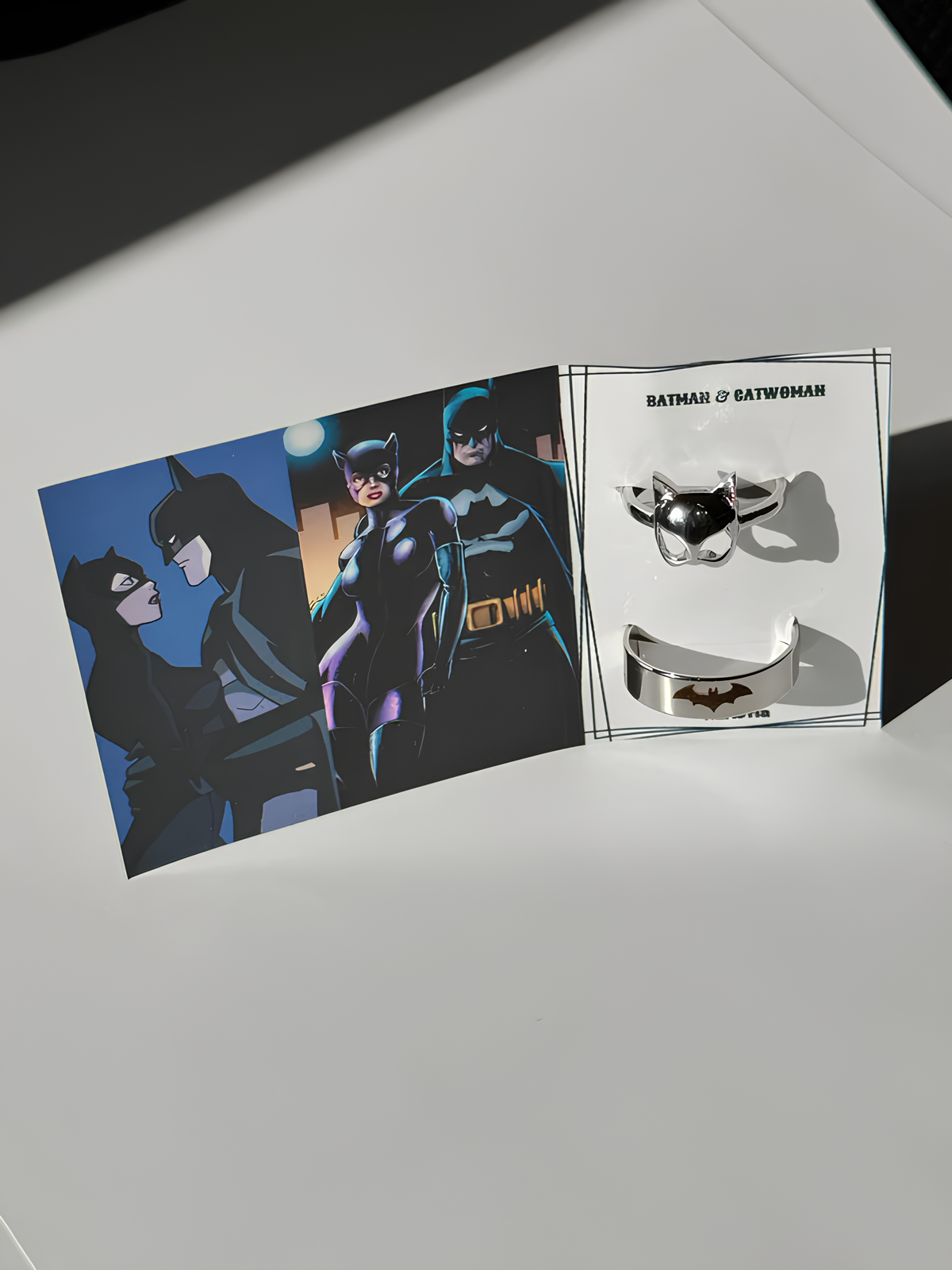 Catwoman & Batman Couple Rings
