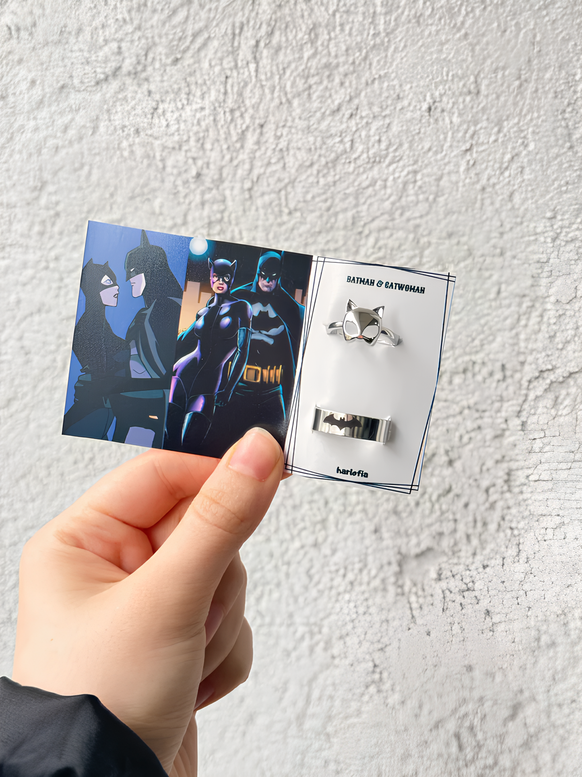 Catwoman & Batman Couple Rings