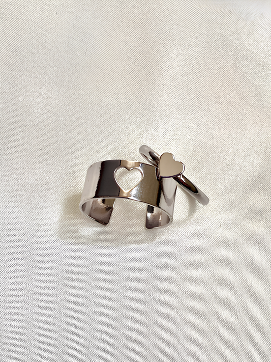 Heart Pair Rings