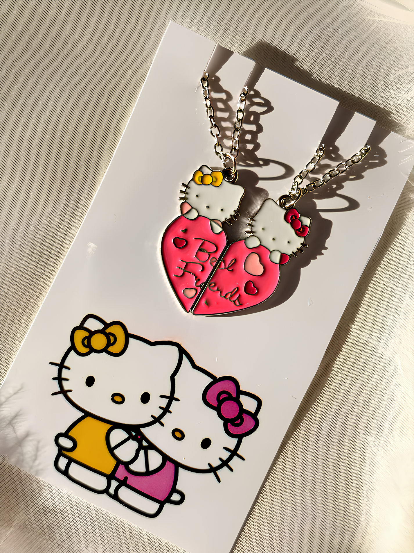 Hello Kitty Best Friends Necklace Set