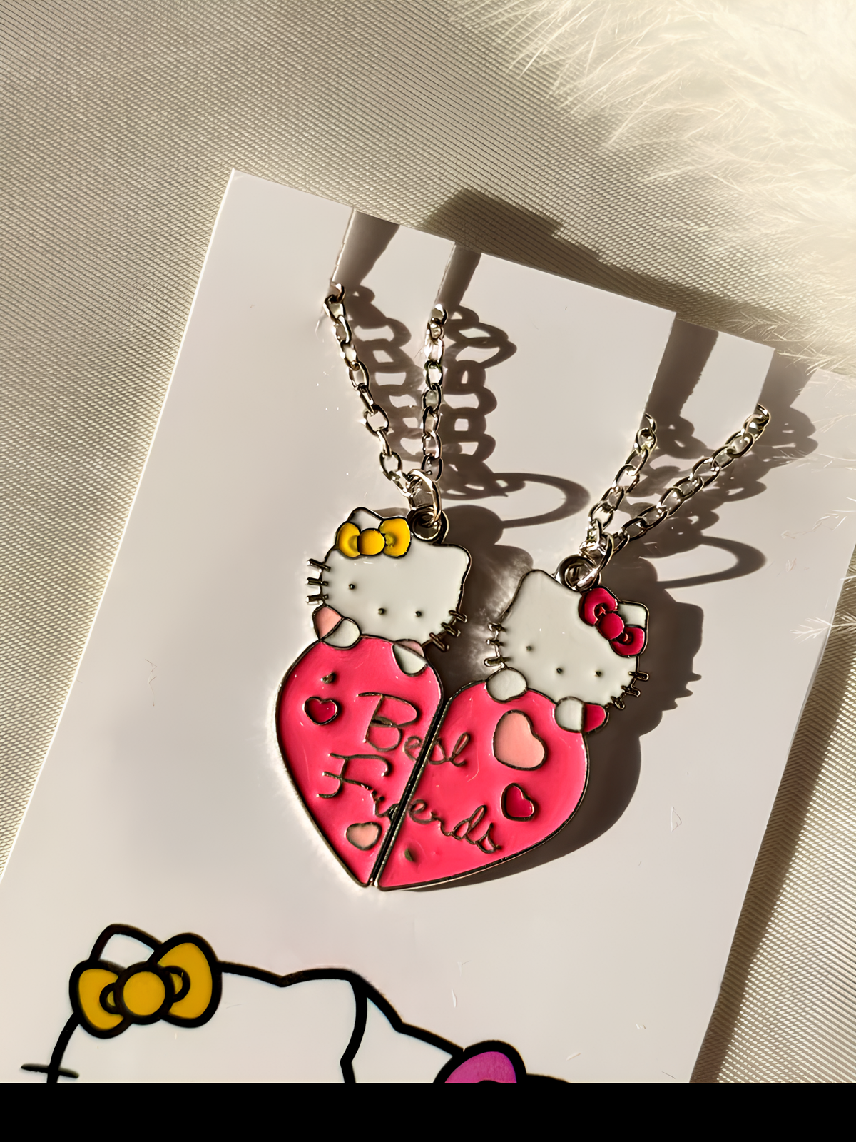 Hello Kitty Best Friends Necklace Set