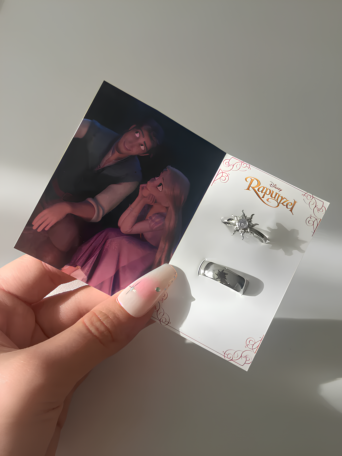 Rapunzel & Flynn Sun Couple Rings