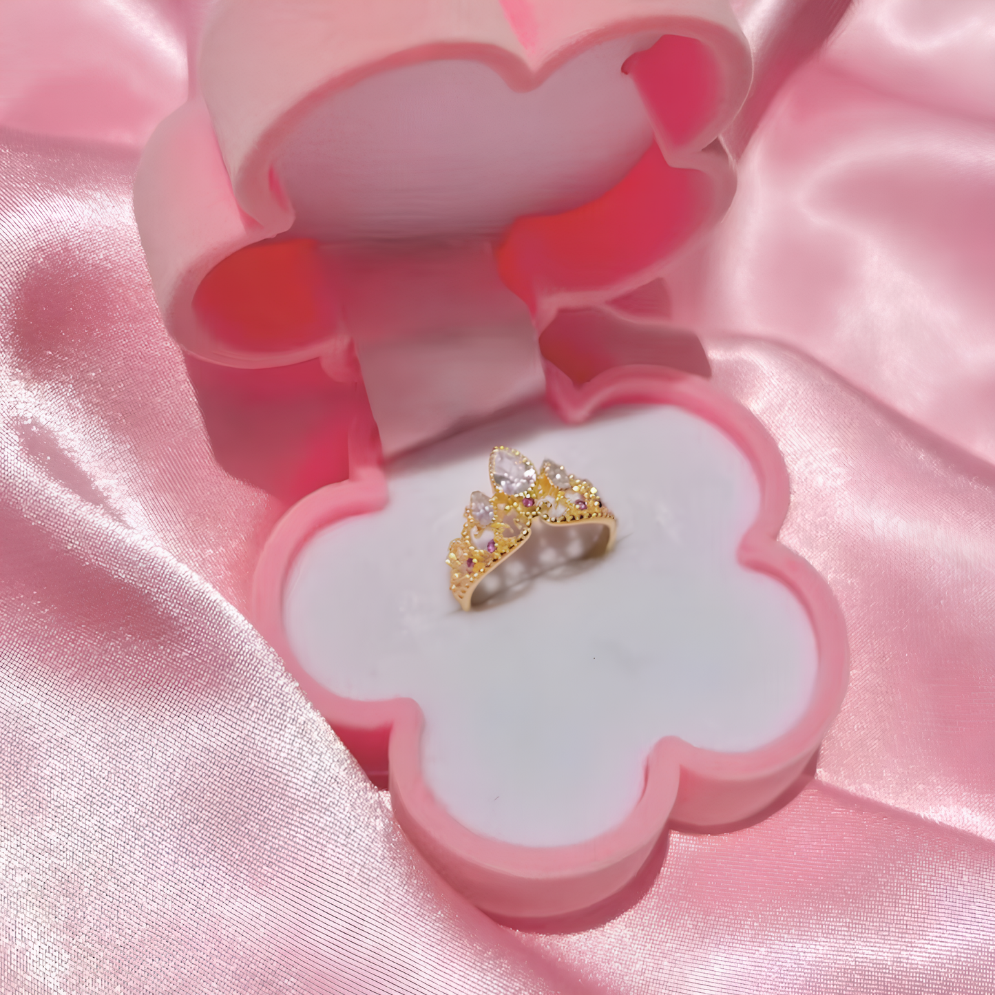 Rapunzel Crown Ring