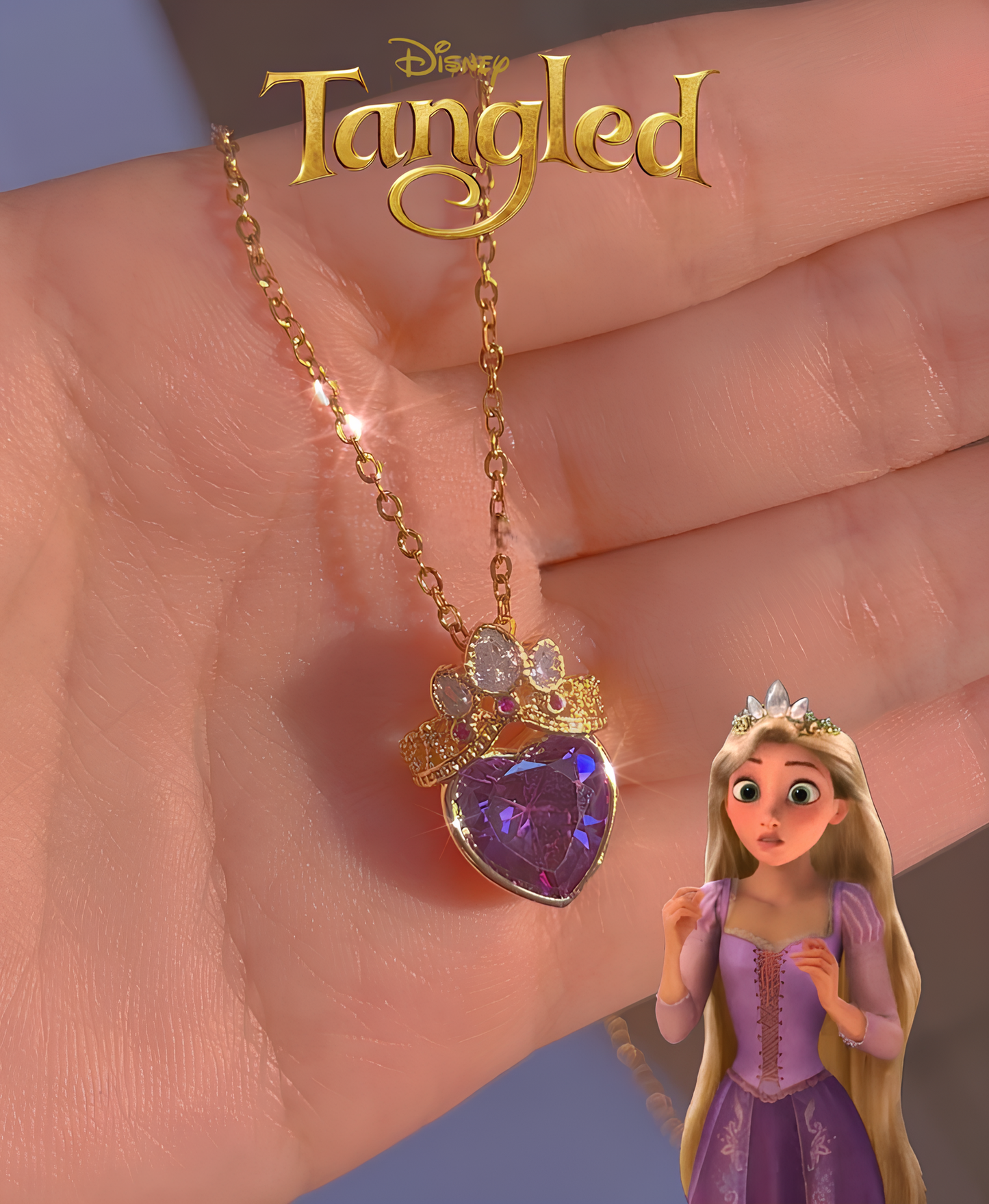 Rapunzel Crown Necklace