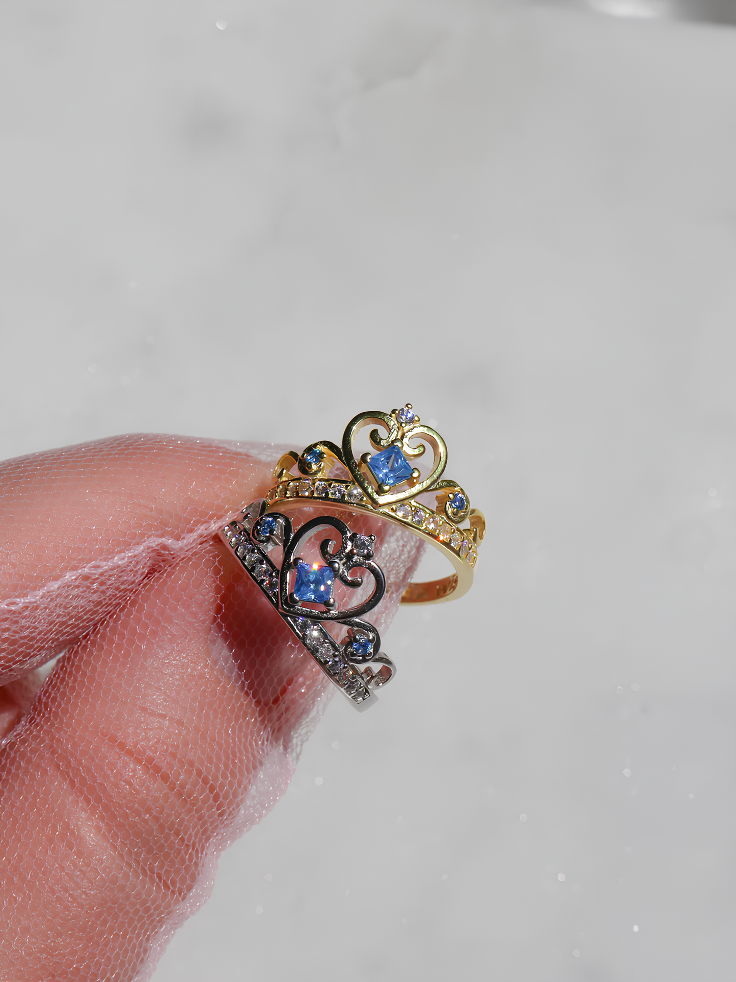 Cinderella Crown Ring