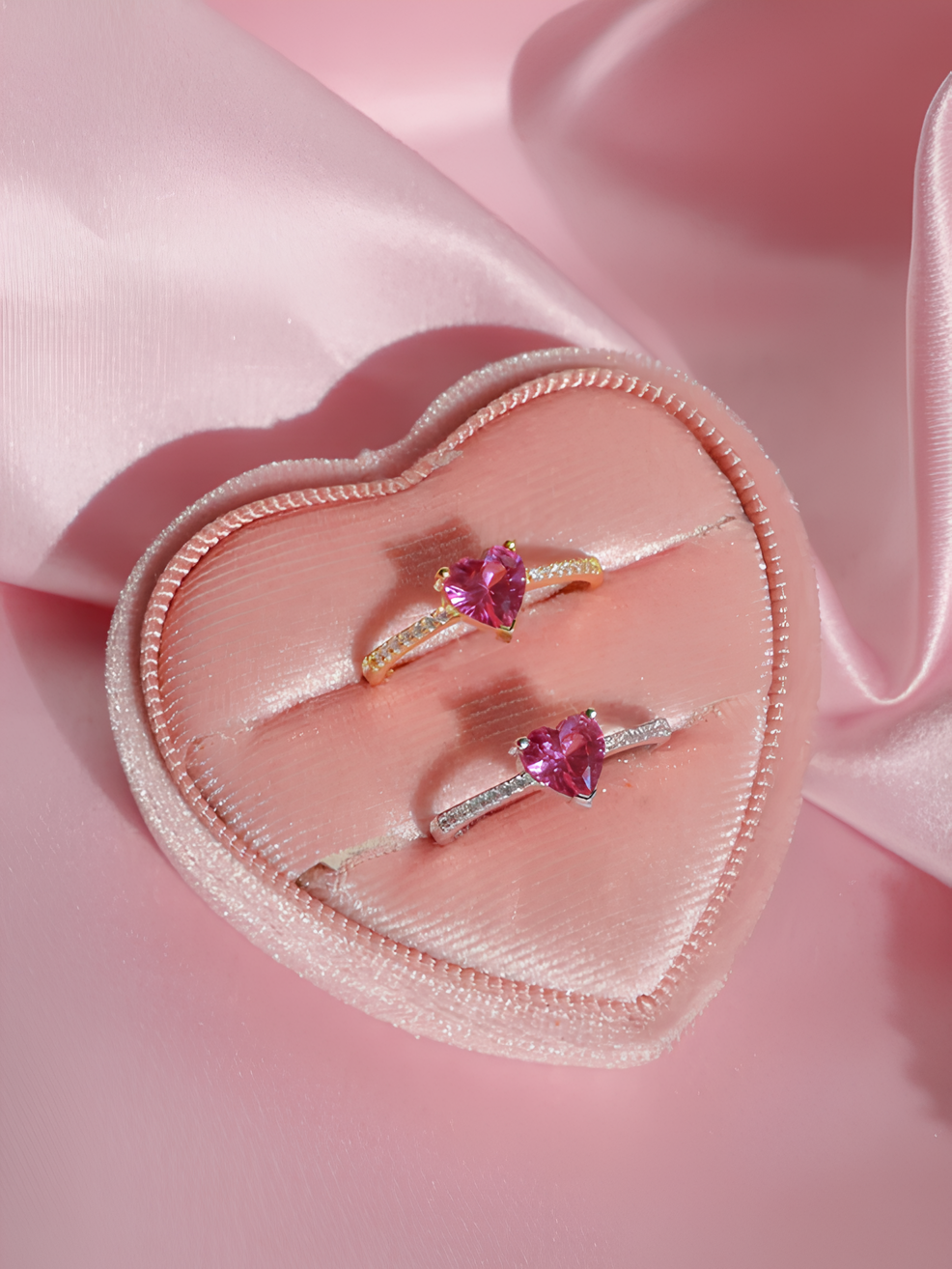Princess Aurora Heart Ring