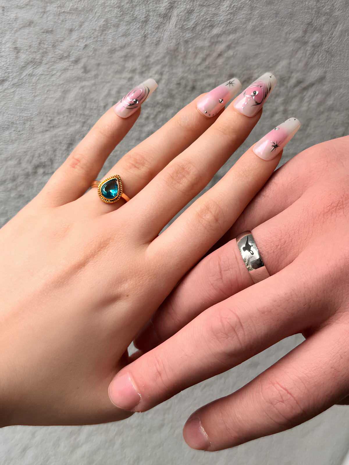 Aladdin & Jasmine Couple Rings