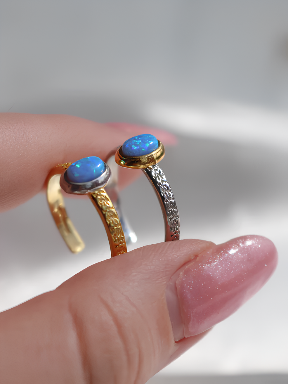 Jasmine Opal Ring