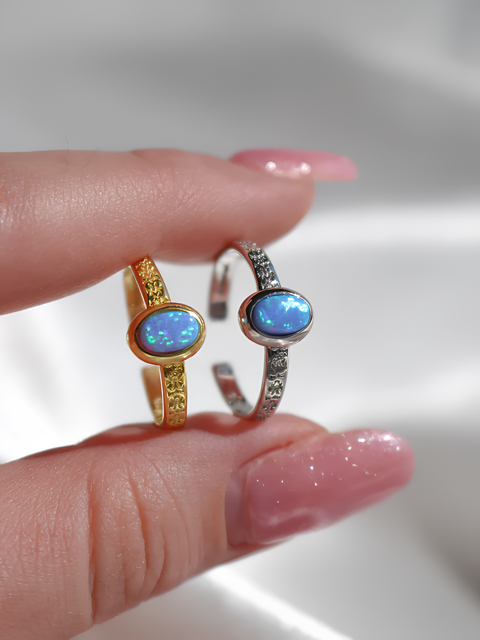 Jasmine Opal Ring