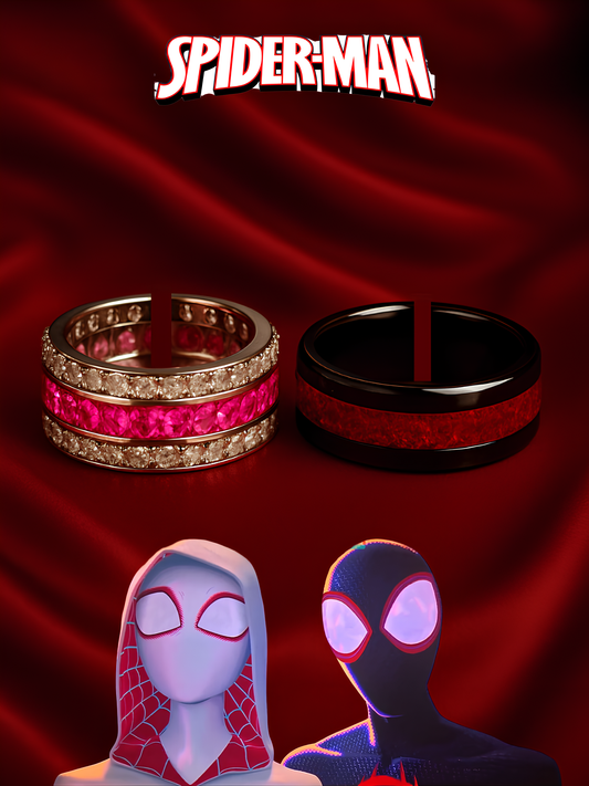 Miles & Gwen Couple Rings