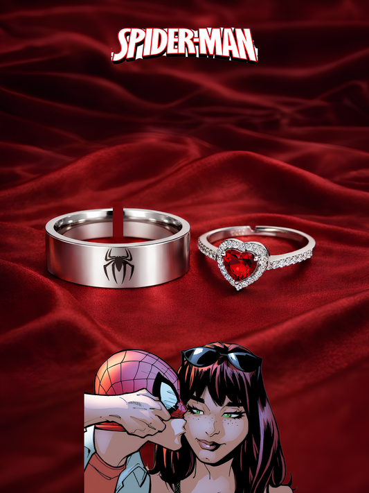 Peter & MJ Silver Couple Rings