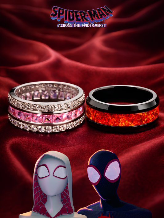 Miles & Gwen Couple Rings