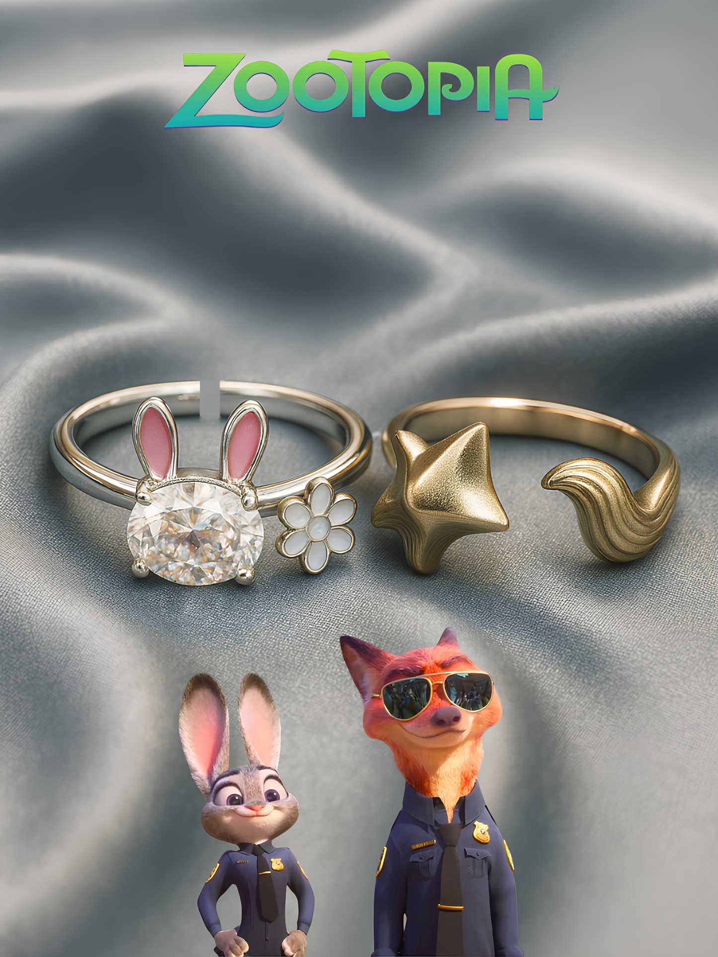 Nick & Judy Couple Rings