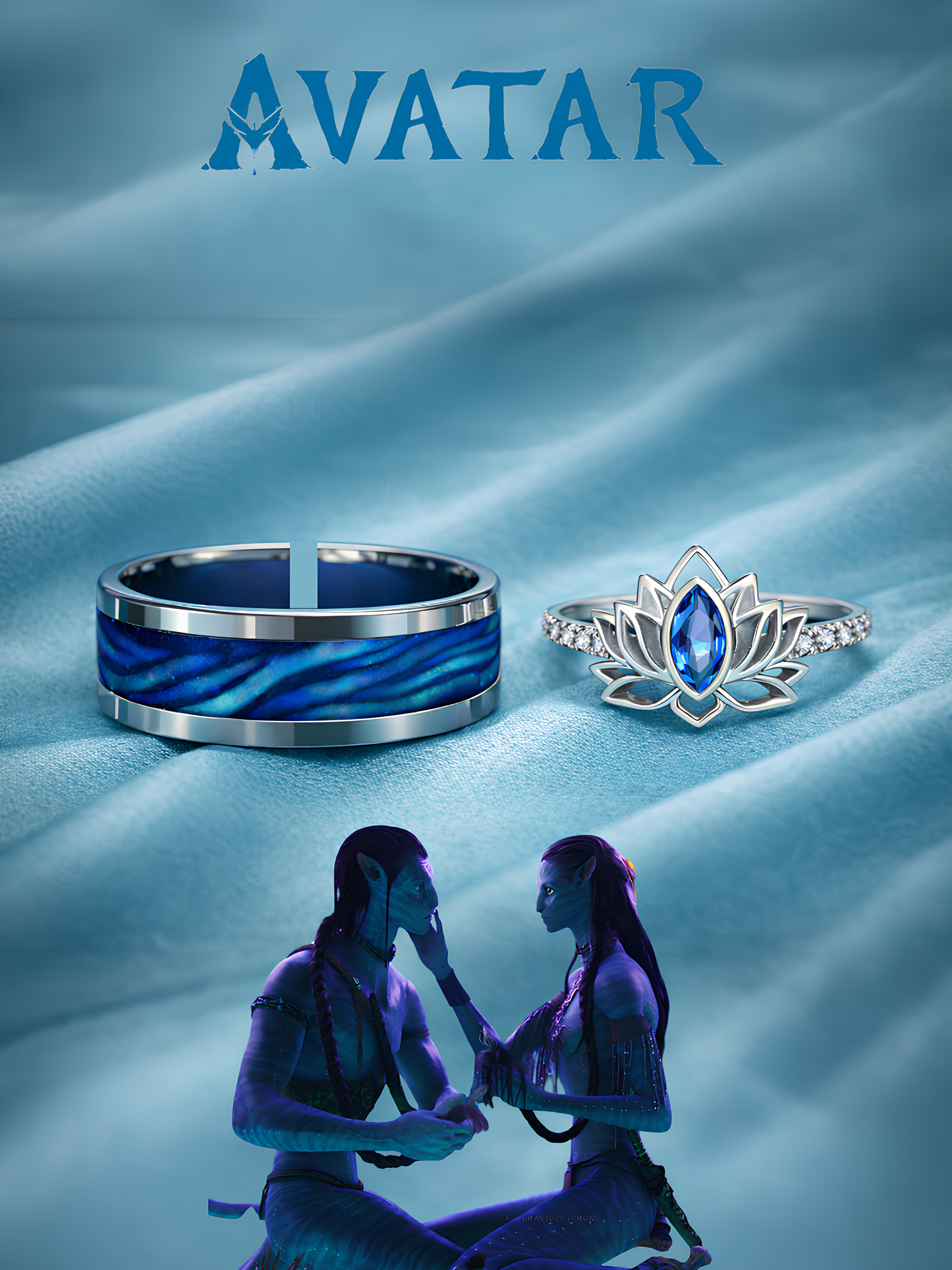 Jake & Neytiri Couple Rings