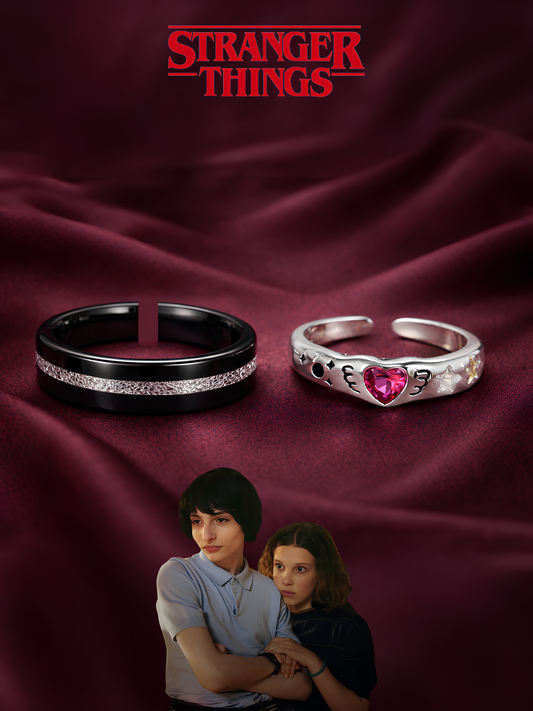 Mike and Eleven "Bond" Couple Rings