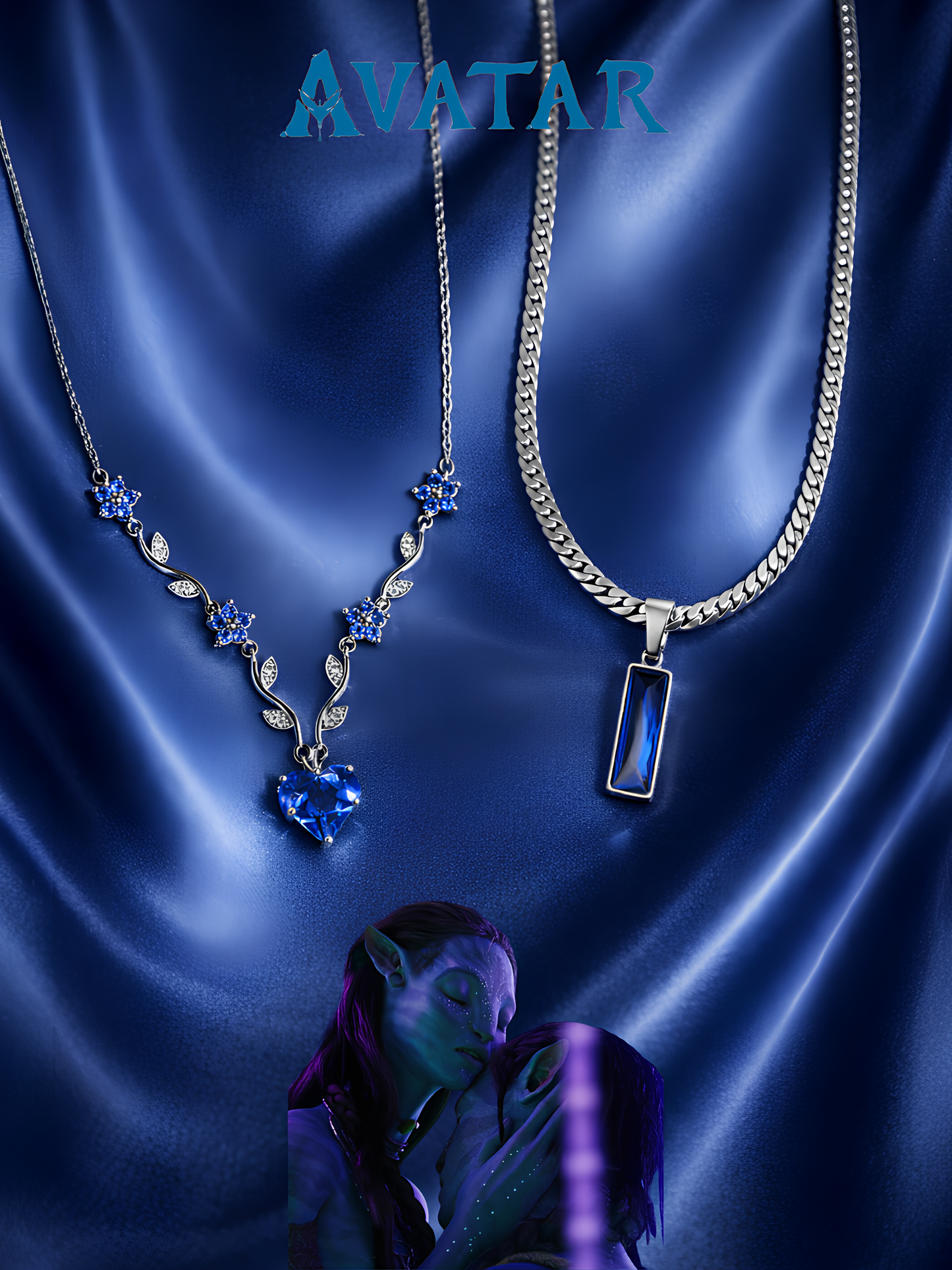 Jake & Neytiri Couple Necklaces