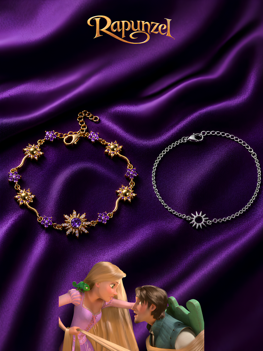 Rapunzel & Flynn Sun Couple Bracelets