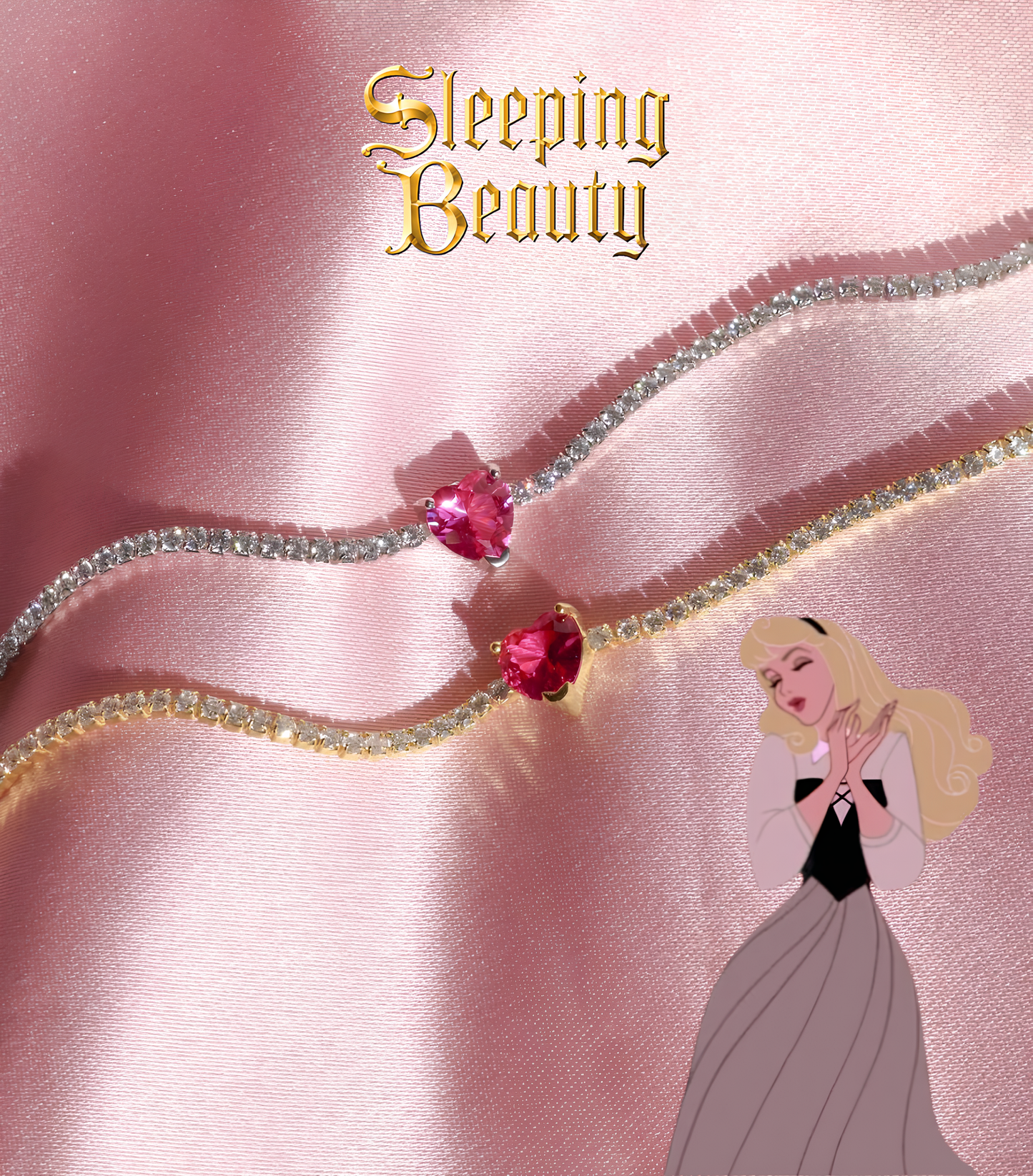 Princess Aurora Tennis Bracelet