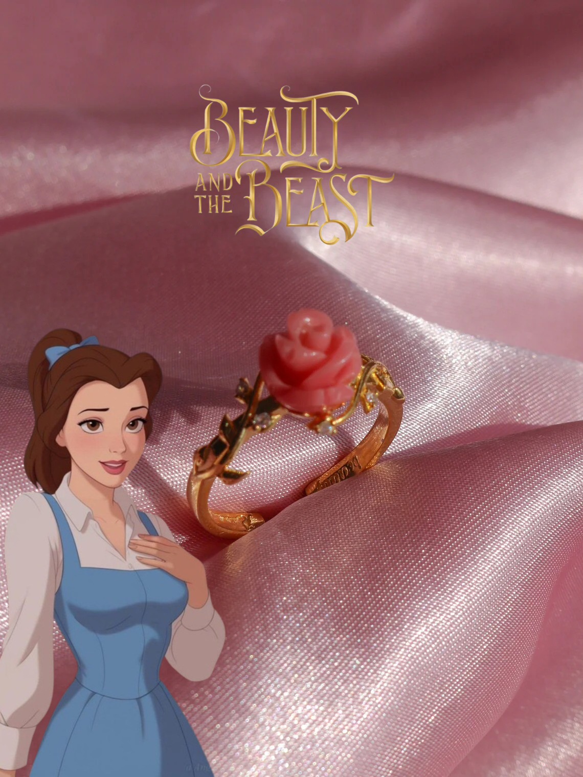 Princess Belle Rose Ring