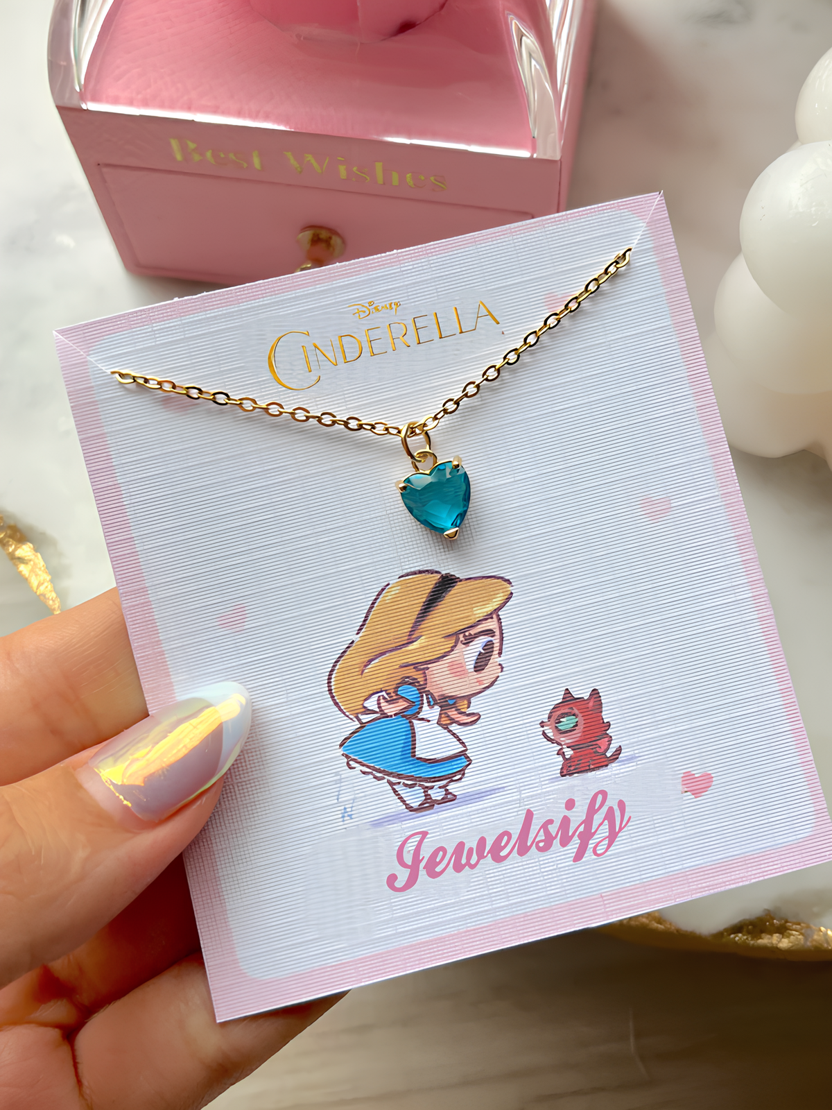 Cinderella Heart Necklace